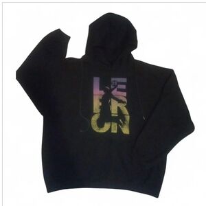 Black Graphic Hoodie